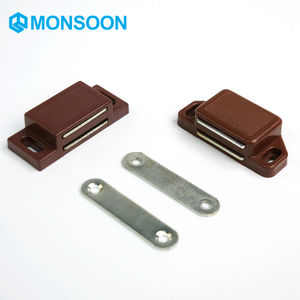 Kak — serrure <span class=keywords><strong>de</strong></span> <span class=keywords><strong>porte</strong></span> <span class=keywords><strong>de</strong></span> <span class=keywords><strong>placard</strong></span> magnétique en plastique, loquet <span class=keywords><strong>pour</strong></span> petits placards et armoires, accessoire <span class=keywords><strong>de</strong></span> meubles - Product Image 1