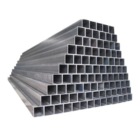 Tuyau carré en fonte noire asiatique 5.5 pouces P110 ASTM A106 acier C350 20X20 40X40