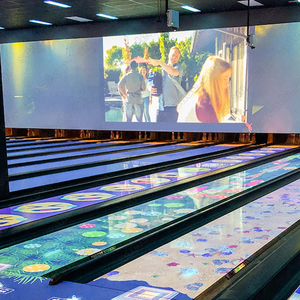 Sqarcade Metal Sports <b>Entertainment</b> Center Lane Projection Animation Set Complete Adult Alley - Product Image 4