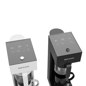 [Thiết kế mới] khách <span class=keywords><strong>s</strong></span>ạn điện hoàn toàn tự động Máy pha cà phê Nhôm Nhà ở gốm mài đầu 4 ly công suất dễ dàng - Product Image 1