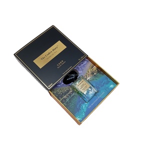 100% Biodegradable Custom Design Square <b>Box</b> Cosmetic Tray and Sleeve <b>Box</b> With Drawer Packaging for Perfume - Product Image 4