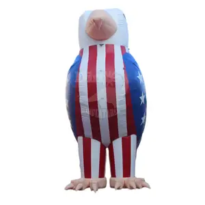 Outdoor Custom Inflatable Cartoon Owl Model Inflatable Character Big Model For Decoration