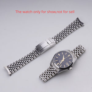 Bracelet de montre de luxe <span class=keywords><strong>Seiko</strong></span> SARB035 en acier Jubilee argenté 20 mm pour fermoir déployant Oyster, <span class=keywords><strong>boucle</strong></span> en acier inoxydable réglable - Product Image 2