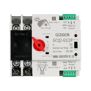 Interruptor de Transferencia Automática de Doble Potencia Gcdqcn 2P 100A Monofásico para Uso de Energía Solar - Product Image 2