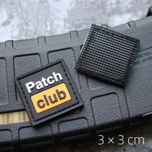 Patchs en PVC souple 3D personnalisés avec logo, gaufrage à chaud, patchs en PVC autocollants, patchs en caoutchouc PVC, patchs en silicone, patchs en velcro - Product Image 2