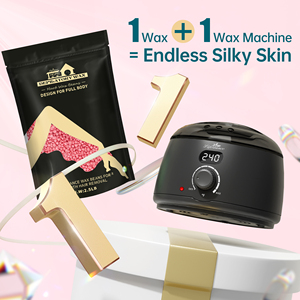 Perles de cire professionnelles Lifestance 1 lb. Cire dure rose parfumée hypoallergénique bio visage salon utilisation - Product Image 6