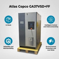 Compresseur d'air Atlas Copco GA37VSD+FFv37kw à vis rotative à injection d'huile, entraînement à vitesse variable