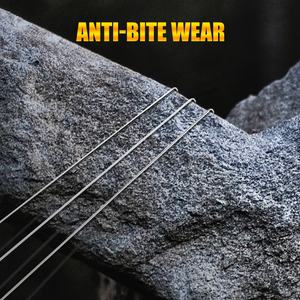 קו דיג 100% פלואורוקארבון דה pesca כוח 50 מ '/oem שני צבע/oem 0.6 #-8.0 # מכירות ישירה במפעל - Product Image 5