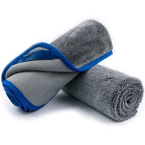 High Quality 50*60cm 600gsm Microfiber Towel Cleaning Cloths For Washing Car