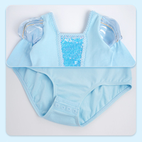 Enfants coton manches bouffantes justaucorps avec jupe Tutu Ballet Performance robe de danse robe de princesse mignonne pour les filles