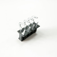 Bloc de guidage à denture de type crochet en plastique pour pièces de machine textile P7100 PU TW11 911.323.397 L=55MM D2/K2