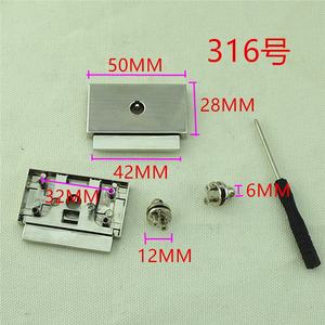 हैंडबैग हार्डवेयर लॉक फिटिंग बैग के लिए मोड़ लॉक फैशन ताले - Product Image 5