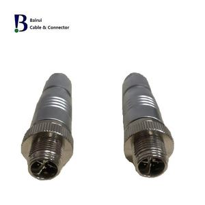 Carpeta de Sensor Circular M12 impermeable IP67 tipo de montaje Din conector PCB macho para código de señal de automatización 2 3 4 5 6 7 8 12 17 - Product Image 3