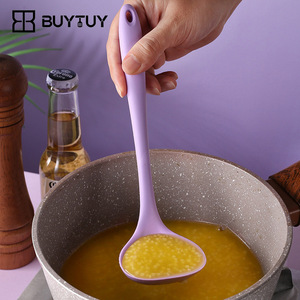 <b>Silicone</b> Cooking Utensils Set 11 Pieces Non-Stick Heat Resistant Kitchen <b>Tools</b> For Frying Stirring Serving Spoons Spatulas - Product Image 3