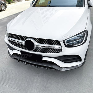 Spoiler de pare-chocs avant pour Mercedes-Benz GLC-Class X253 GLC200 260 300 2020-2022 AMG, protection de pare-chocs, lame inférieure, séparateur - Product Image 6