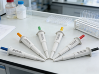 Mini micro-pipette manuelle monocanal avec volume fixe personnalisable OEM mini échantillonneur de distribution de pipette