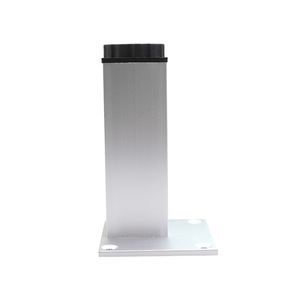 <b>Adjustable</b> Furniture <b>Legs</b> Aluminum Alloy Square 38mm Cabinet Support Beam Easy Installation Industrial Design - Product Image 2