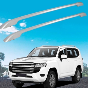Portaequipajes de techo para coche 4x4 JOESHIER, compatible con Land Cruiser LC300 2022+, barras laterales de aluminio para rieles de techo. - Product Image 5