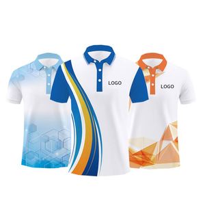 Polo à manches courtes à séchage rapide pour homme, idéal pour le golf en extérieur et les événements d'entreprise (vente en gros) - Product Image 1