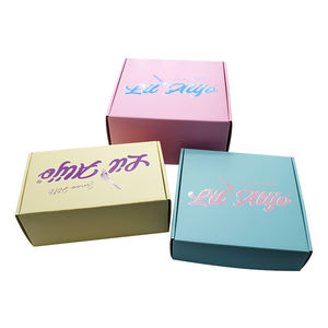 Groothandel Custom Logo Gratis Monster Eco Vriendelijke Duurzaam Kleur Golfkarton Grote Mailer Verzending Verpakking Papier Doos - Product Image 3