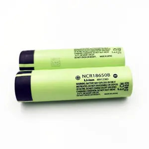 Hot Selling Cylindrical 18650b 3.6V 3400mAh Rechargeable Batteries Flat Top Ncr18650b Lithion Ion Battery For Panasonic