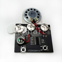 Carte d'enregistrement sonore photosensible 30 secondes Module de musique programmable pour carte de voeux DIY