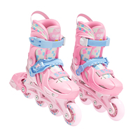 Patins à roues alignées clignotants Freestyle professionnels de haute qualité Chaussures de patins à roulettes à 4 roues