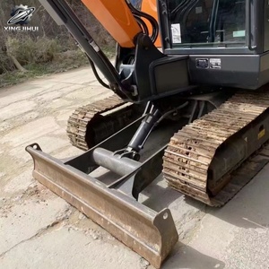 Mini-excavatrice sur chenilles hydraulique d'occasion Doosan DX60 de 6 tonnes, modèle 2023, petite excavatrice Doosan DX60 de 6 tonnes - Product Image 3