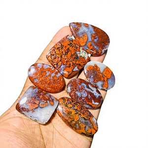 Magnifique Cabochon d'Agate Naturelle du Maroc de Haute Qualité pour Décoration d'Ongles, Pierre de Bijouterie en Gros FAIJAN GEMS Troisième Qualité - Product Image 1