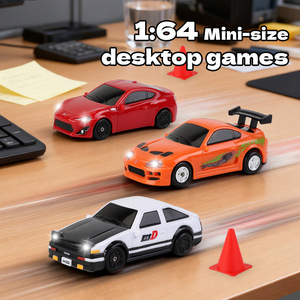 EPT 1:64 سيارة صغيرة للانجراف بالتحكم عن بعد 4Wd Ghz سيارات سطح المكتب مع أضواء ليد - Product Image 5
