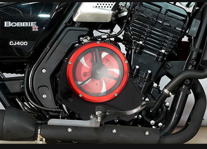 Cubierta magnética de motor de motocicleta para <span class=keywords><strong>CJ400</strong></span> Bobbie 400 700 para REGNANCY, cubierta de embrague transparente modificada, cubierta lateral de motor - Product Image 4