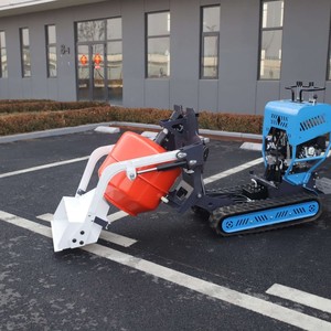 Concrete Mixers Truck Small Hydraulic Loading <b>Track</b> Crawler Mini <b>Dumper</b> Loader Garden Loader With High Tipping - Product Image 6