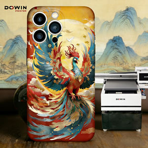 Imprimante UV à plat de bureau 6090 pour bouteilles, plastique, métal, coques de téléphone avec caméra CCD, imprimante UV directe - Product Image 5