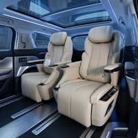Asientos de Cuero Nappa Premium Personalizables en Varios Colores para MPV de Negocios, con Ventilación, Calefacción y Masaje, Conjuntos de Mejora Interior