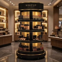 Support rotatif haut de gamme pour présentation de cosmétiques