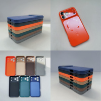 Coques de protection pour téléphone avec objectif photo en gros d'usine pour iPhone 17 16 Pro Max, étui magnétique en verre à grande fenêtre