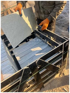 Dalles d'<span class=keywords><strong>ardoise</strong></span> grises et vertes durables à prix d'usine, dalles d'<span class=keywords><strong>ardoise</strong></span> vieillies pour l'aménagement extérieur, le pavage et les parcs - Product Image 6