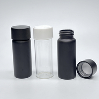 Penjualan Panas Tabung Kaca 10ml 18x87mm dengan Tutup Sekrup Plastik untuk Penyimpanan Botani