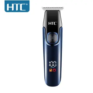  HTC AT-588ブラックダイヤモンドコンセプトデザインプロフェッショナル理髪バリカンポータブルミニヘアトリマー