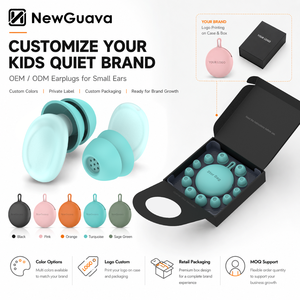 Children Concert Earplugs Sleep Soft Reusable Acoustic Silicone <strong>Ear</strong> <strong>Plugs</strong> Low Profile Small <strong>Ear</strong> Study Travel Busy Days - Product Image 1