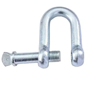 DIN 82101 High Tensile G210 Anchor D Shackle with screw pin