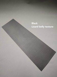 100% Genuine Leather Lizard Texture Pool Billiard Cue Wrap, Waterproof Anti-Slip Lightweight Professional Cue Butt Grip 32×11.5 - Product Image 2