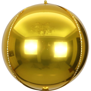Palloncini per Matrimonio GOLDEN GLOBE 4D 150cm/60in - Product Image 1