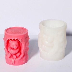 Hot Selling Cute Lion Animal <b>Silicone</b> Molds For Decoration 3D Mold <b>Silicone</b> Scented Candle Resin Casting DIY <b>Baking</b> Tool - Product Image 3