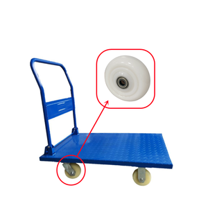 Nachlauf hersteller <span class=keywords><strong>6</strong></span> 8 Zoll Hochlast Harte Polyurethan-Lenkräder Ersatz-PU-Räder für Wagen - Product Image 6