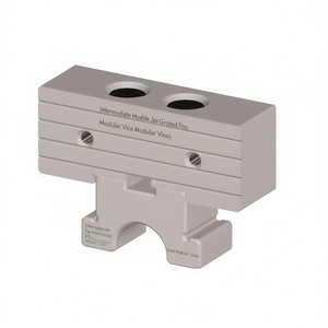 Mandril modular intermedio con mordaza móvil ranurada para mordazas modulares superiores - Product Image 2