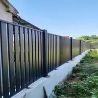 Panneaux de clôture en aluminium blanc pour design architectural, anti-corrosion, écran d'intimité, 6 pieds, décoration extérieure moderne 3D pour maison