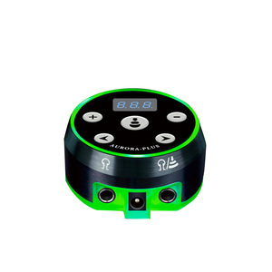 Fuente de alimentación para máquina de maquillaje permanente Tuffking Aurora Plus con pantalla digital para microblading y tatuaje de labios - Product Image 1