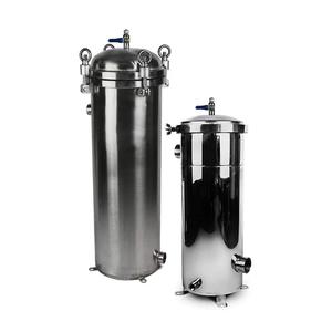 Filtre à sac de précision en acier inoxydable 304 à haut débit pour le traitement des eaux usées industrielles, le refroidissement des puits d'eau diesel et d'essence - Product Image 2