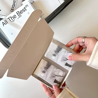 Boîtes d'emballage en carton blanc 350g pour marque-pages, badges, cartes postales, bijoux, vêtements, chaussettes, boîtes d'expédition aériennes – Vente en gros à prix abordable